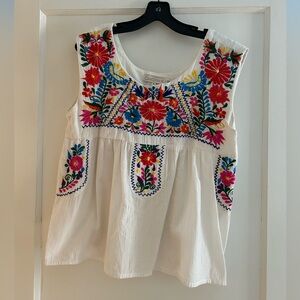 Carolina K embroidered top